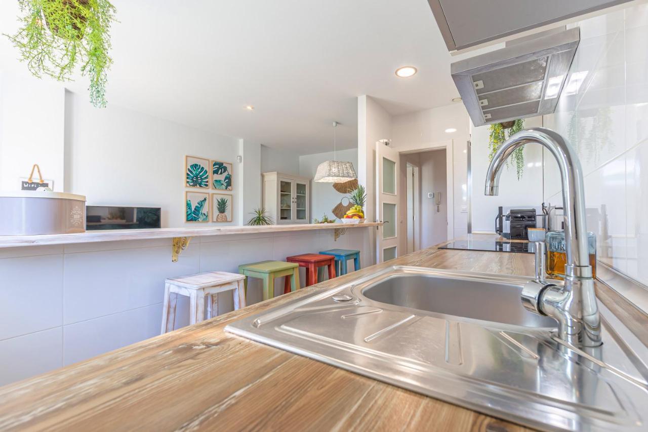 Apartamento Con Jardin Privado - Simplytarifa Bagian luar foto